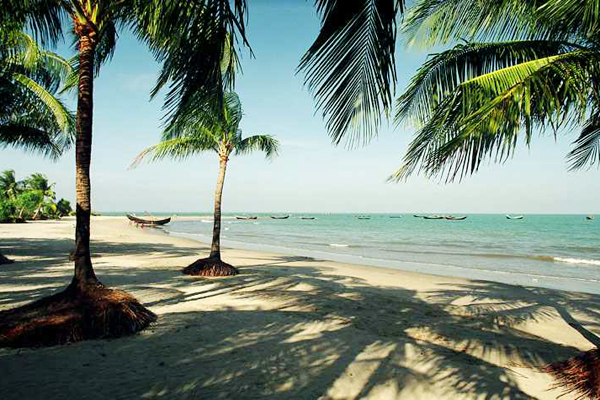 Landscape of St Martin Island